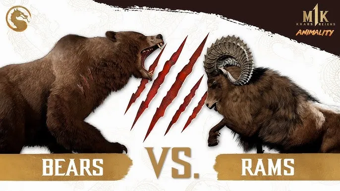 Mortal Kombat 1 Khaos Reigns Bears vs Rams Animality Reveal Trailer