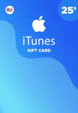 iTunes Gift Card 25 USD  Key US