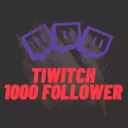 Twitch 1000 Followers