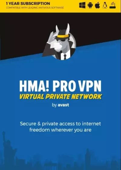 HMA! Pro Vpn 1 Year Avast Global Key