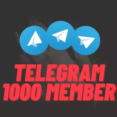 Telegram 1000 memebers