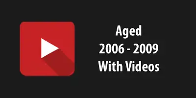 Aged YouTube Accounts 2006 - 2009 with Videos