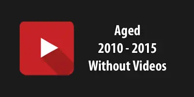 Aged YouTube Accounts 2010 - 2015 with Videos