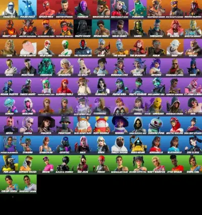 Fortnite Account with 101 Skins Full Access