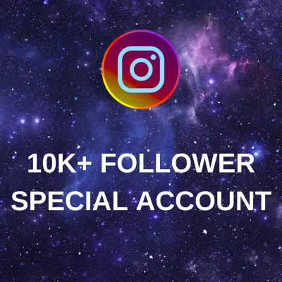 Instagram 10k+ Followers account