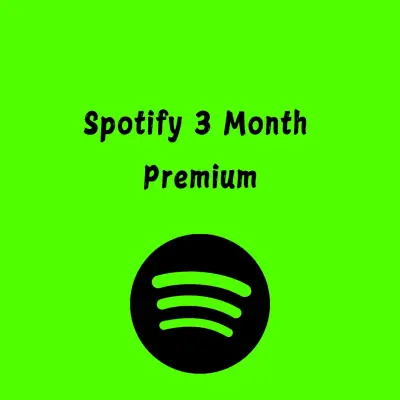 3 Month Premium Spotify