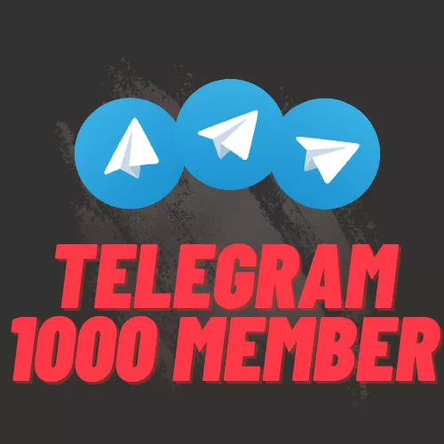 Telegram 1000 memebers